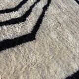 Berber rug natural wool Morocco 3 x 2 m