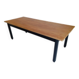 Solid oak farmhouse table 213 cm