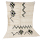 Handmade moroccan berber carpet 253 x 153 cm