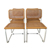 Serie de 4 chaises Marcel Breuer Cesca B32