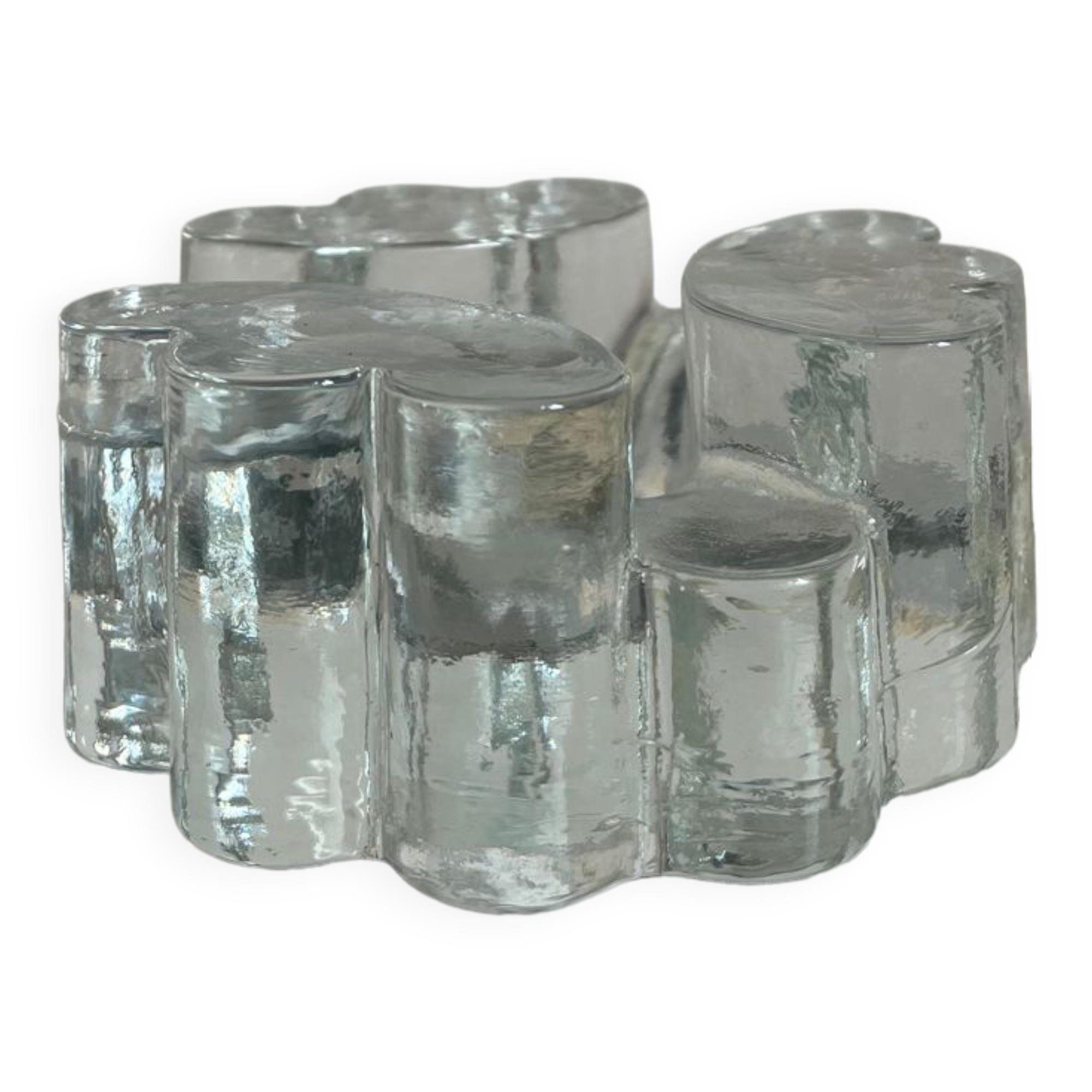 Solid glass paperweight