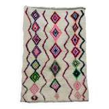 Handmade wool Berber rug 176 X 120 CM