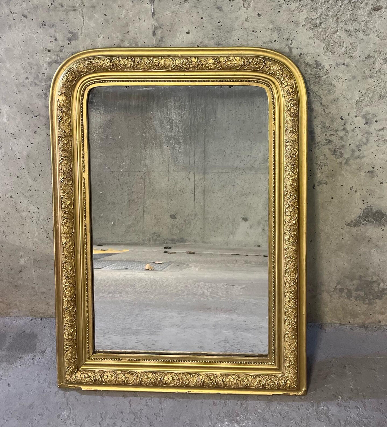 Antique mirror Louis Philippe 90x66 cm
