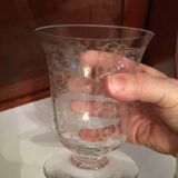 Antique baccarat crystal vase