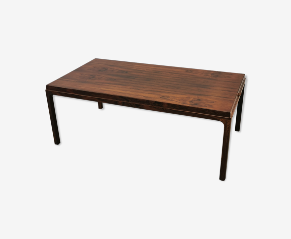 Table basse scandinave en bois de rose