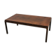 Scandinavian rosewood coffee table Johannes Andersen for Trensum
