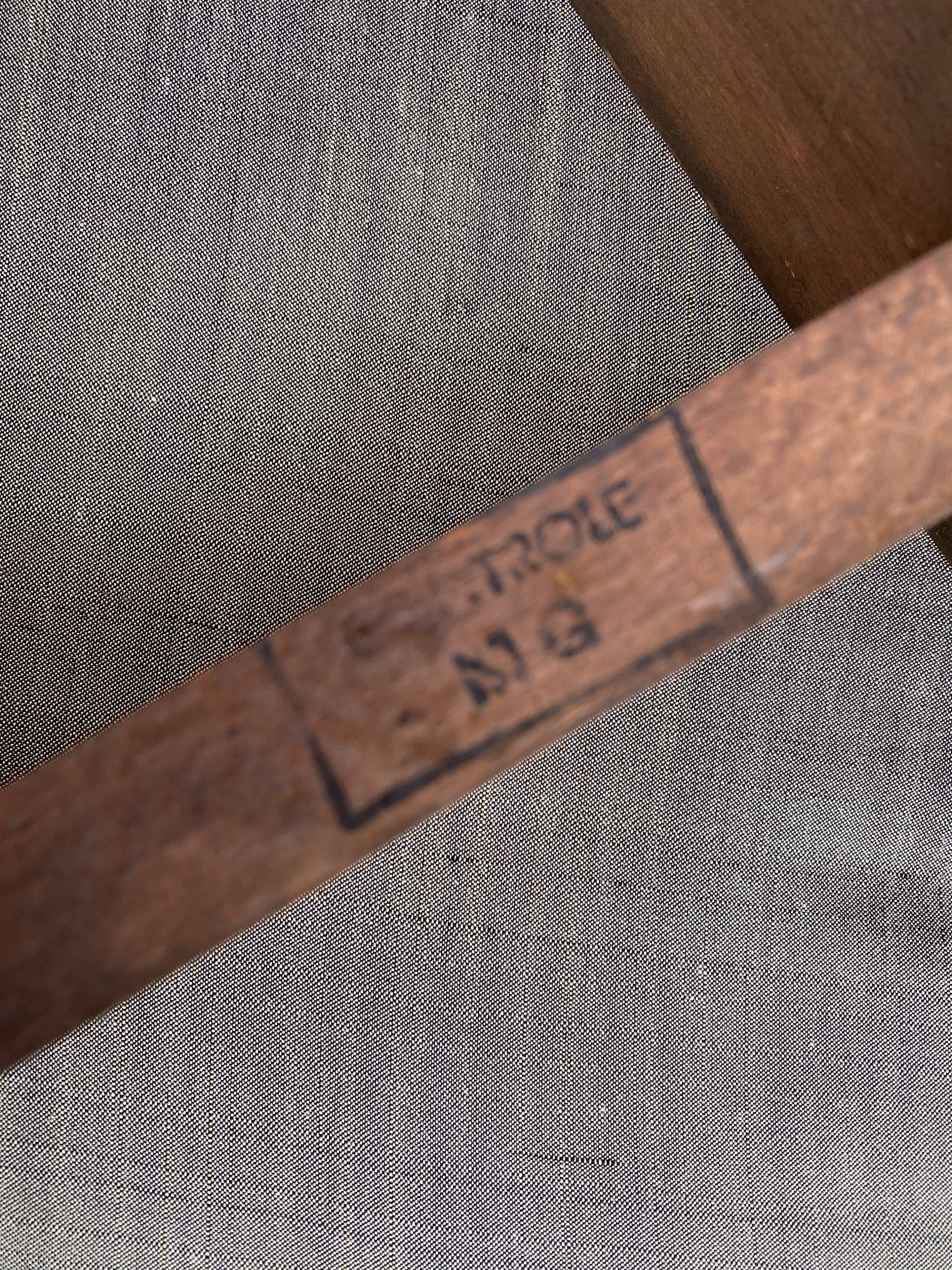 Set of 4 chairs from the 1960s with Scandinavian inspiration.