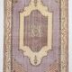 Lilac & Beige Orientel Boho Vintage Persian Rug, 176x282 Cm