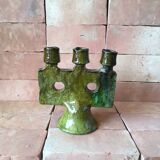 Tamegroute pottery candle holder