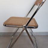 Chair plia Castelli caning Giancarlo Pirreti