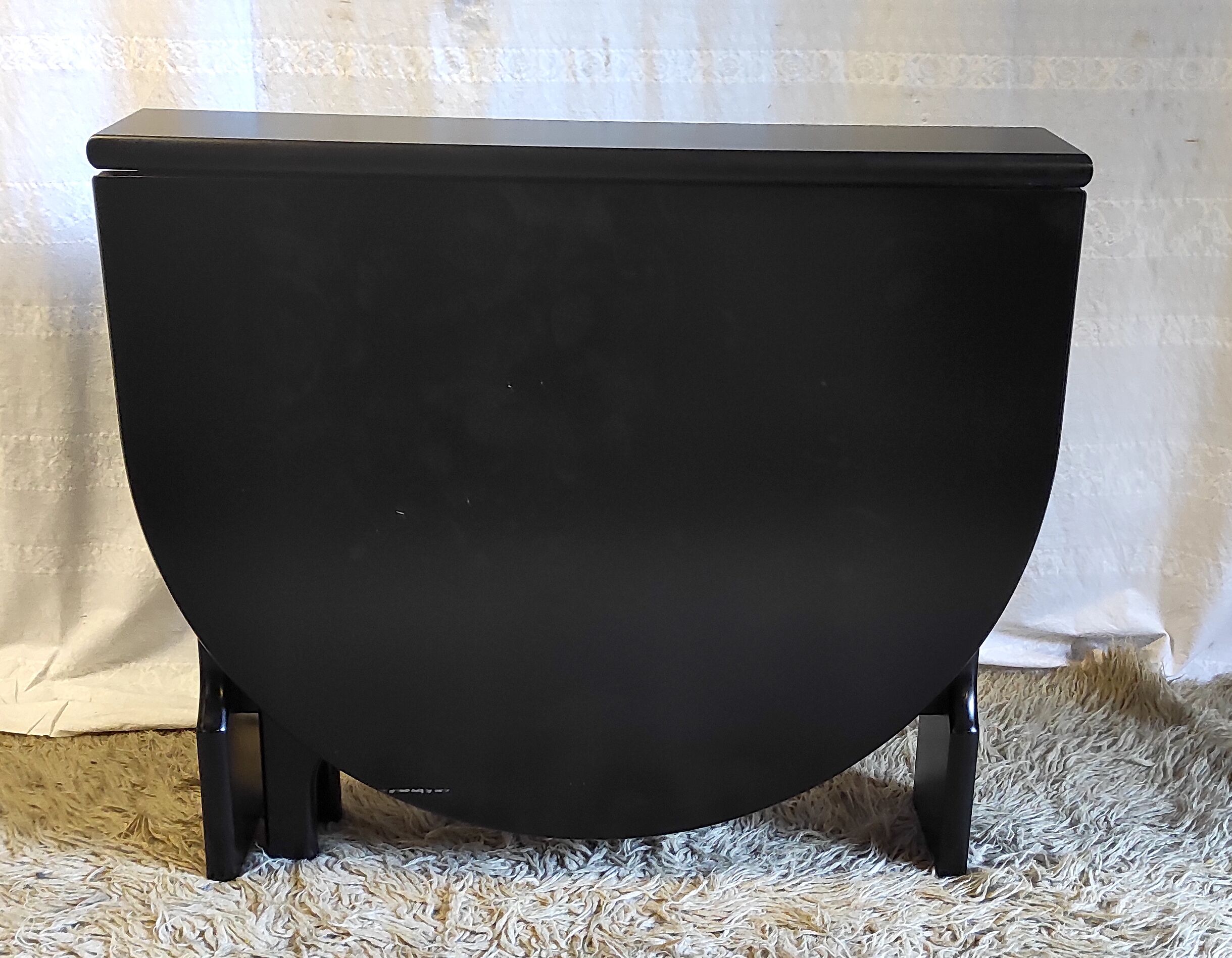 Folding dining table 6 people – 80s