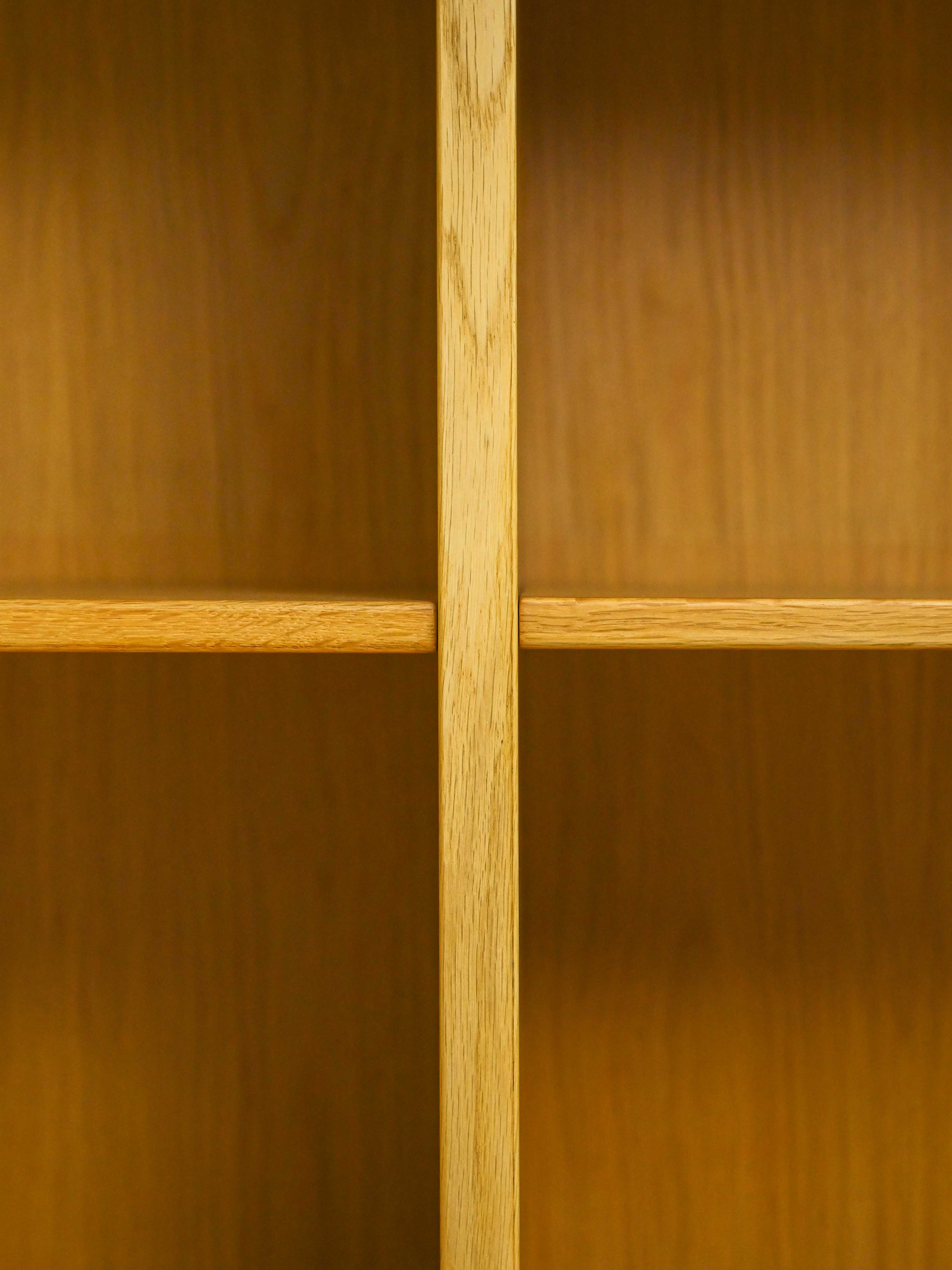Vintage oak bookcase