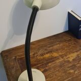 60s Articulated Lamp – Beige Metal and Flexible Neck