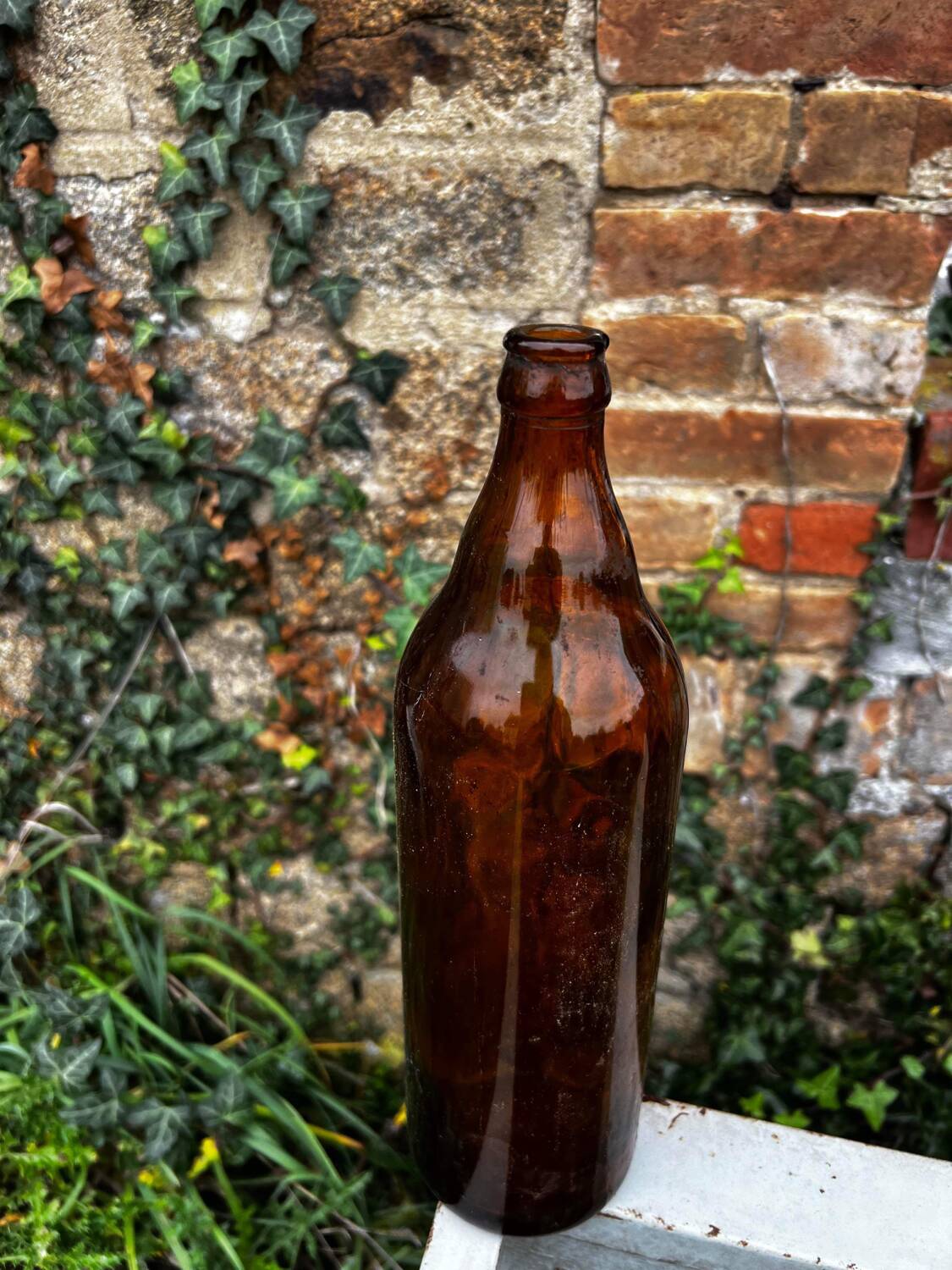 Bouteilles en verre décoratives