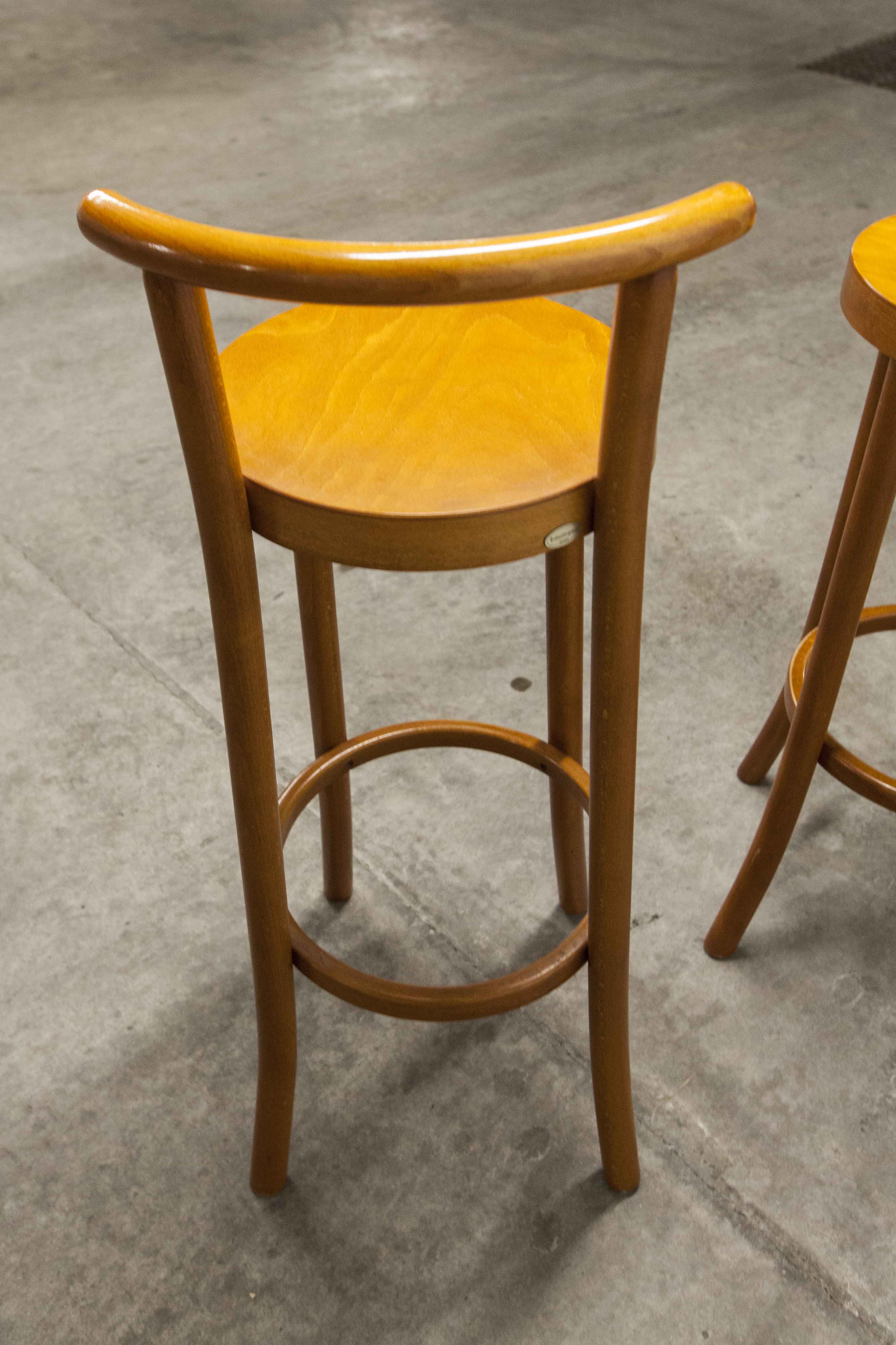 Pair of Baumann Dialog stools, 1997