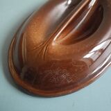 Old Emile Henry terrine dish vintage French earthenware dish