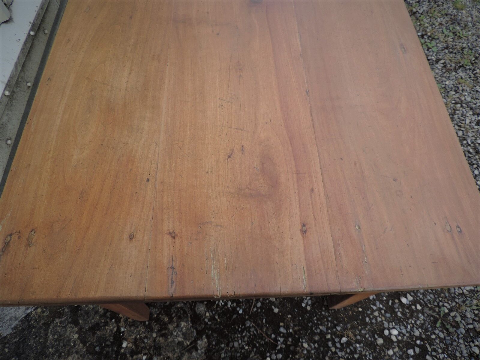 Cherry farm table