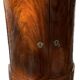 Antique Biedermeier Demi-Lune Mahogany Cabinet 1820