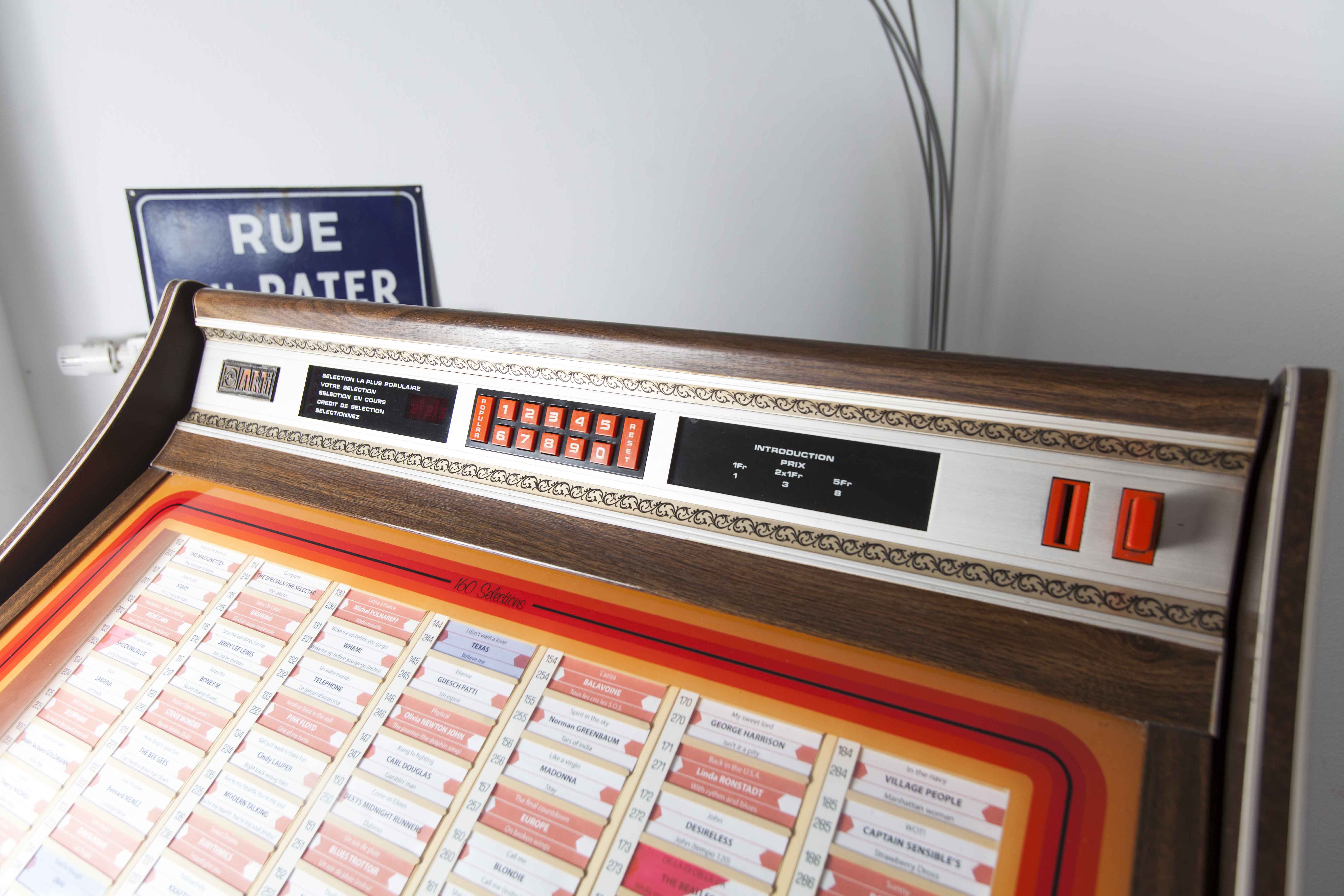 Jukebox rowe ami ri-3 jewel 1980 ready to use