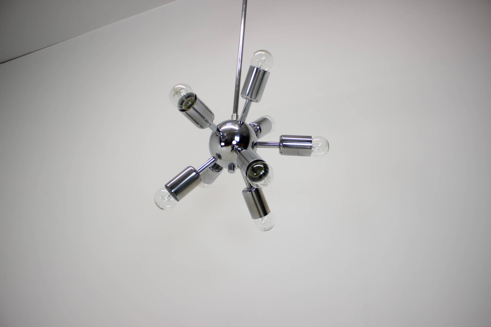 Chrome Pendant Sputnik by Drupol, 1970s