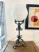 Art Nouveau lamp in wrought iron