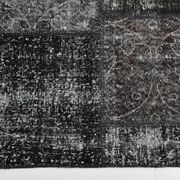 Tapis oriental blanc & noir 311x213