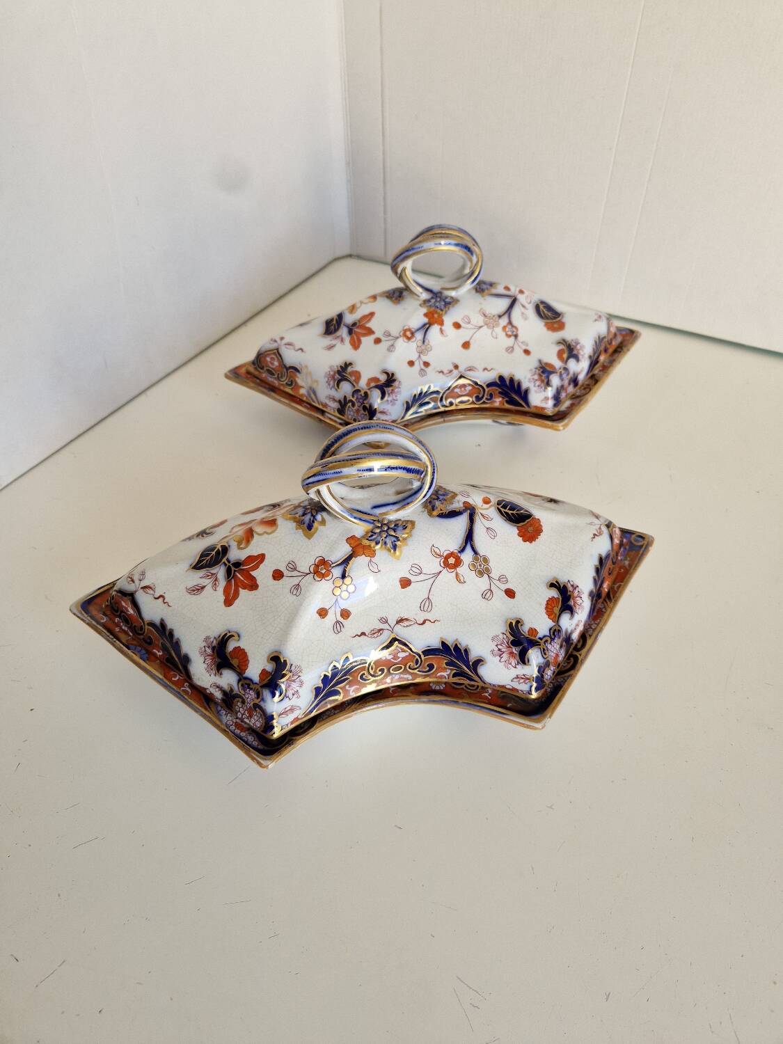 Set of 2 ceramic vegetable dishes, to be defined