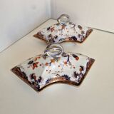 Set of 2 ceramic vegetable dishes, to be defined
