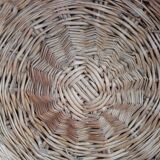 Round bread basket / Wicker bakery basket