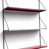 Vintage metal wall shelf wall rack minimalistic 1960’s