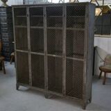 Old patinated Ghent locker room from the 1930s