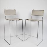 A pair of stools by G. Belotti for Alias, Italy, 1970s