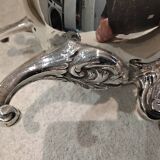 Silver-plated metal coffee pot by Christofle silversmiths, Marly model