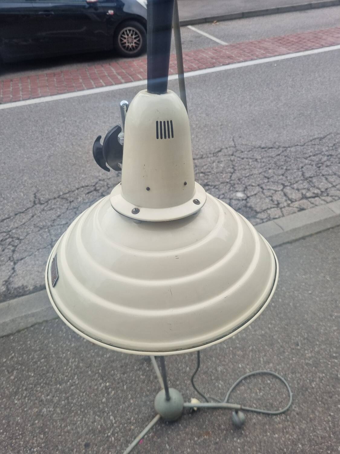 Rare antique medical lamp by Paul Rimé.