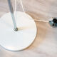 Floor lamp with 3 white adjustable spots, 1970-80