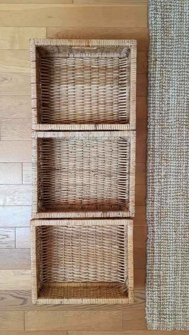Dresser in rattan