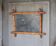 Bamboo imitation wood mirror, antique mirror, hanging mirror