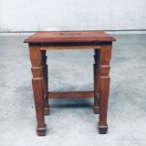 Set of Dutch Art Deco S Handle Stools, 1930s