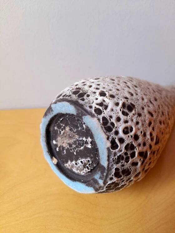 Fat Lava Vase Marius Bessone, Vallauris 1960