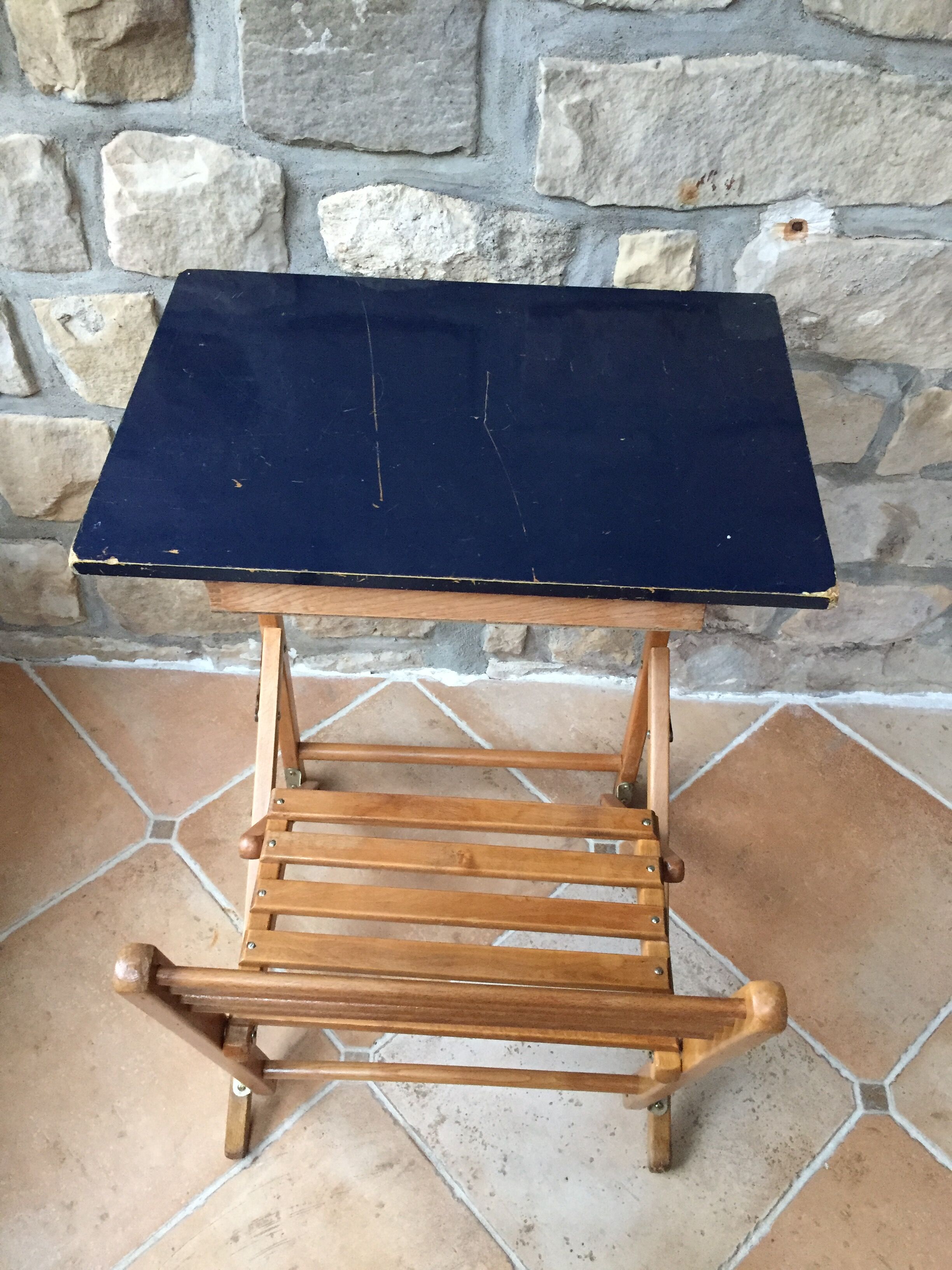 Children's desk foldable wooden 50/60