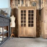 Antique oak display cabinet (renovated)