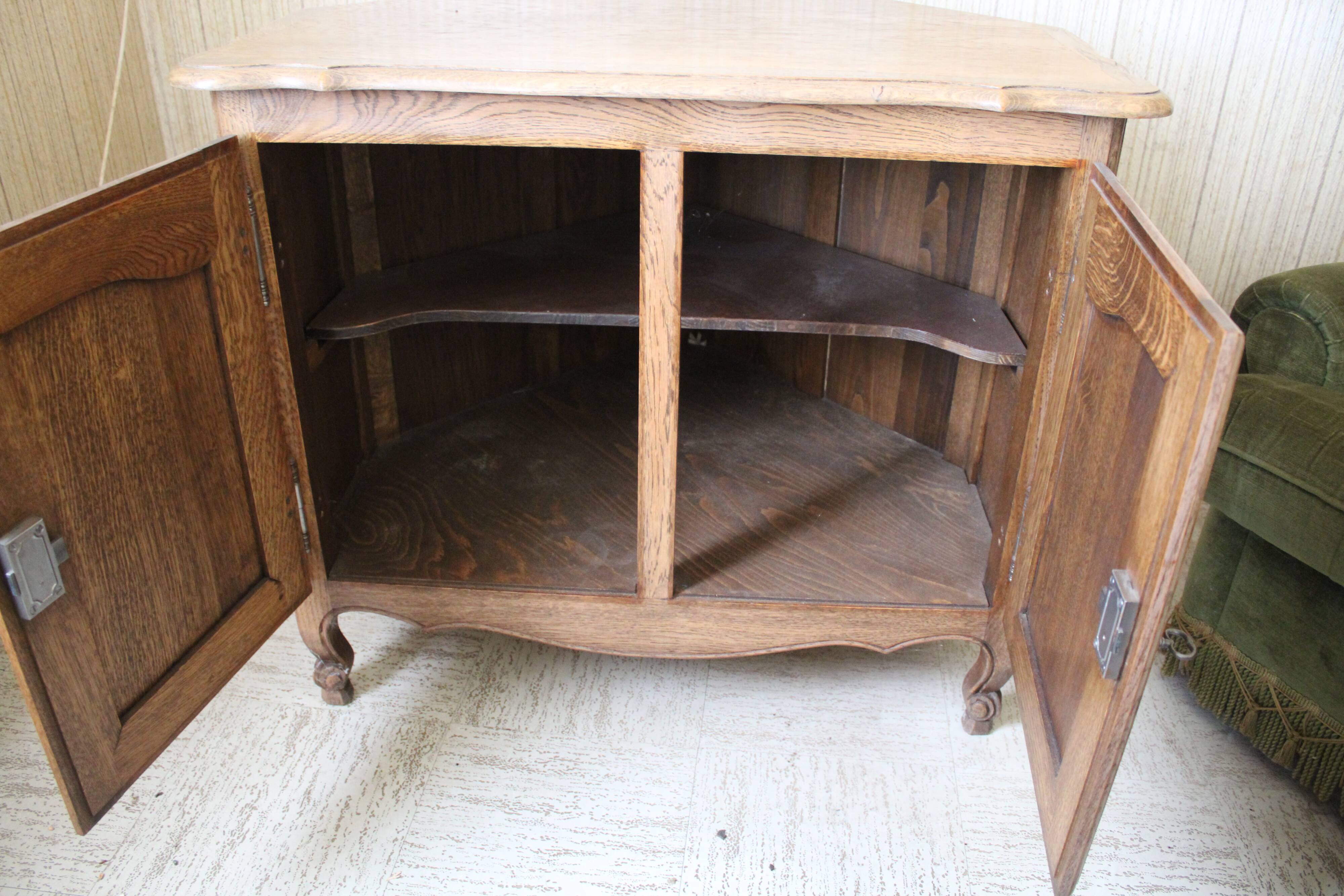 TV corner cabinet