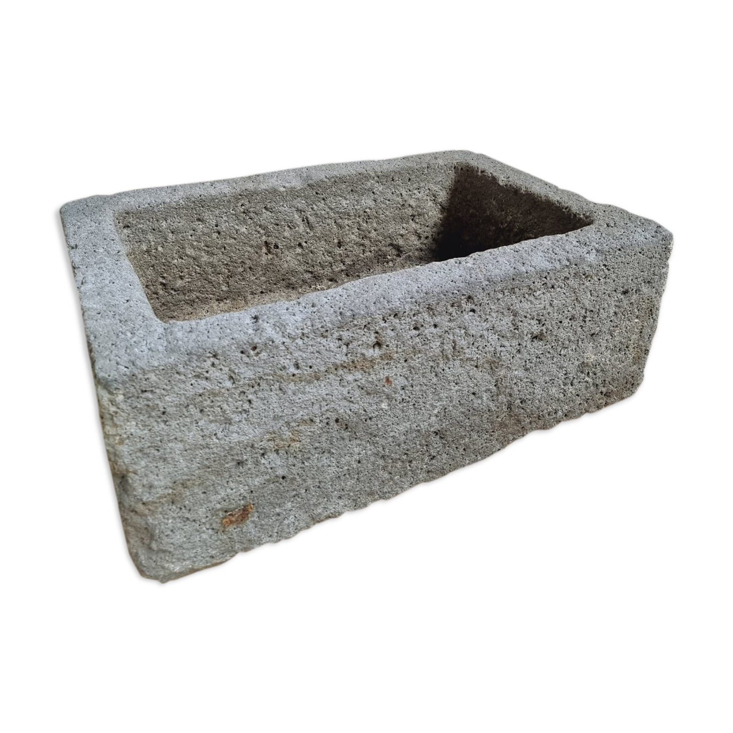 Auge en pierre lavabo antique français