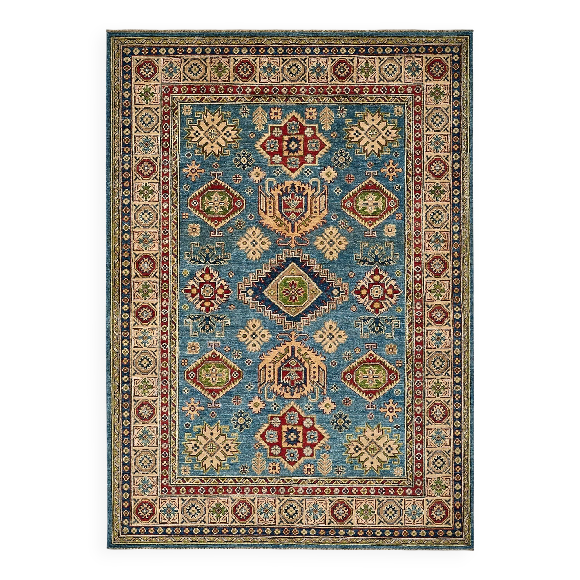Turkish Handknotted Wool Oushak Rug 170 cm x 236 cm