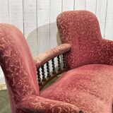 19th century English mahogany bench