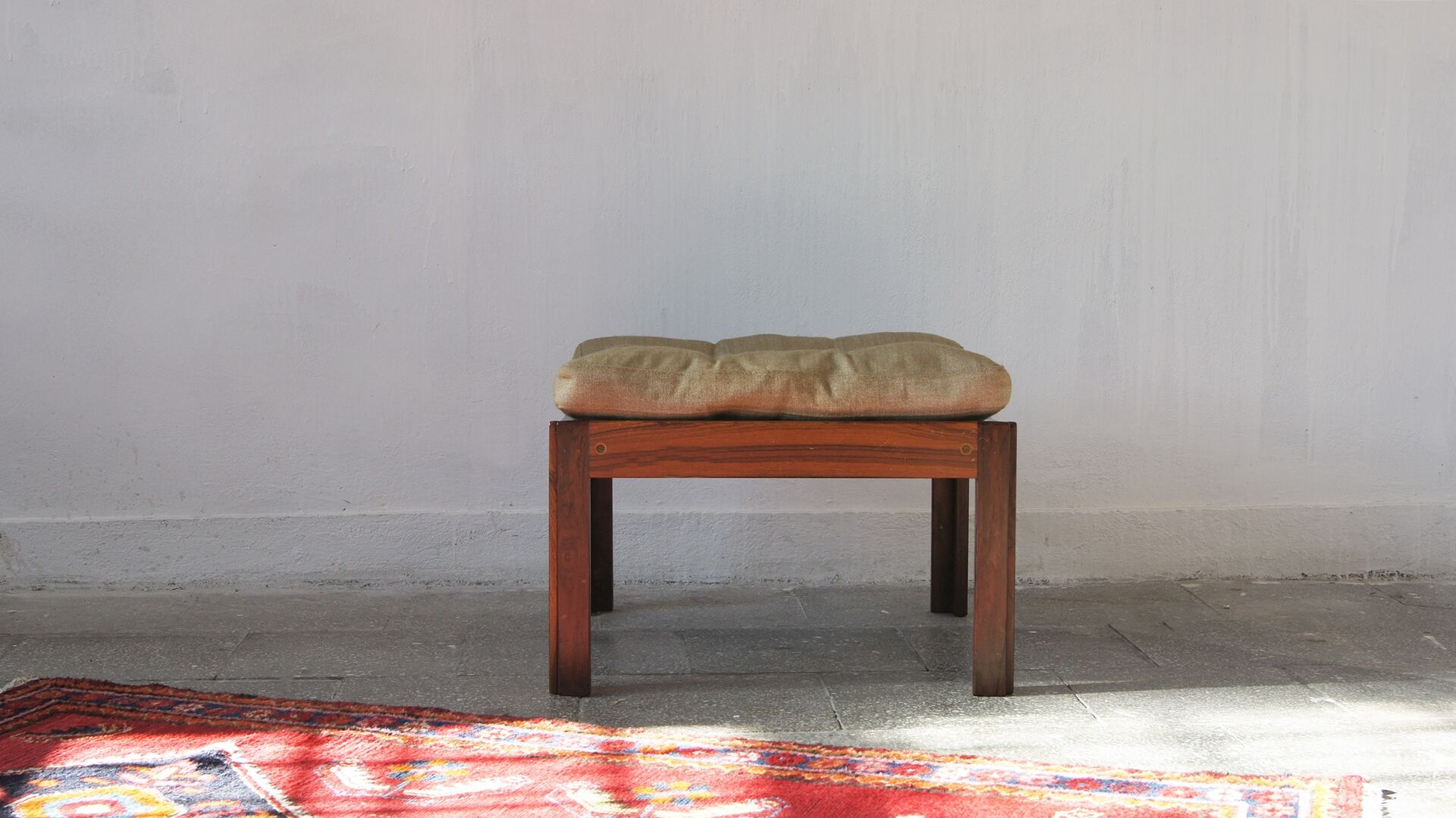 Footstool Plexus by Illum Wikkelsø for CFC Silkeborg