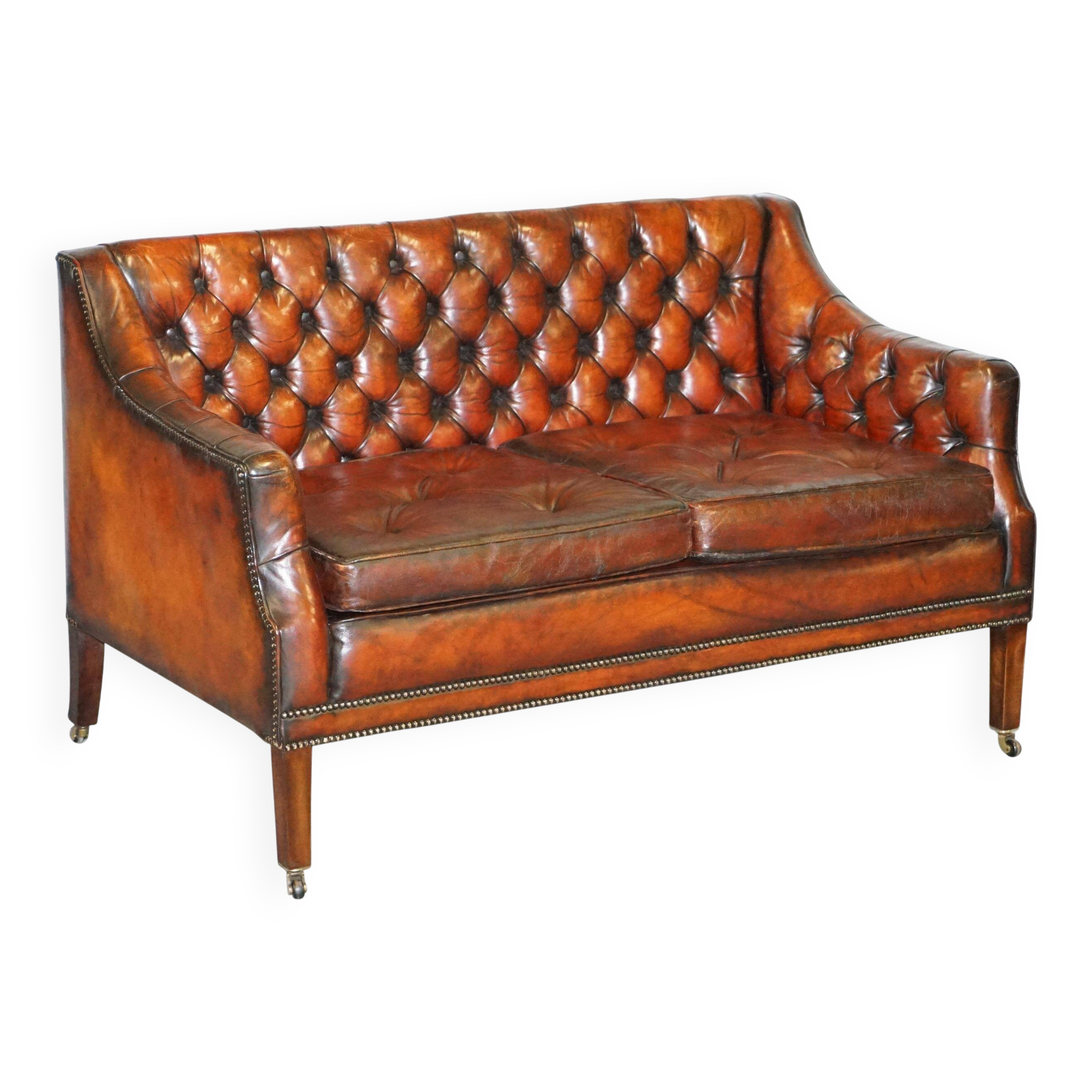 Lutyens' Viceroy leather canapé, circa 1900