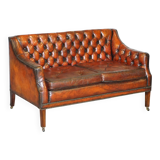 Lutyens' Viceroy leather canapé, circa 1900