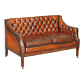 Lutyens' Viceroy leather canapé, circa 1900