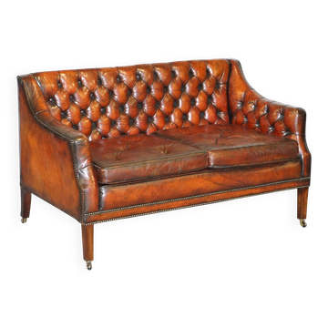 Lutyens' Viceroy leather canapé, circa 1900